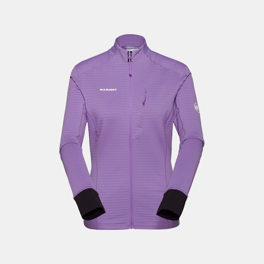 taiss light ml jakke dame lavendel-svart