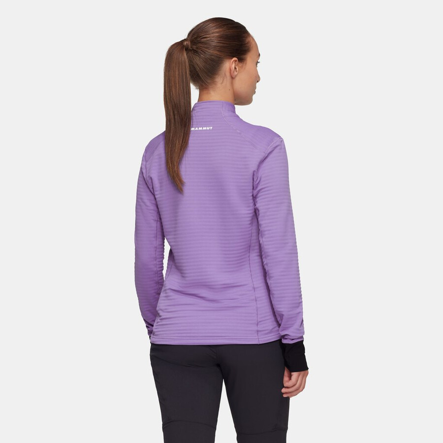 taiss light ml jakke dame lavendel-svart