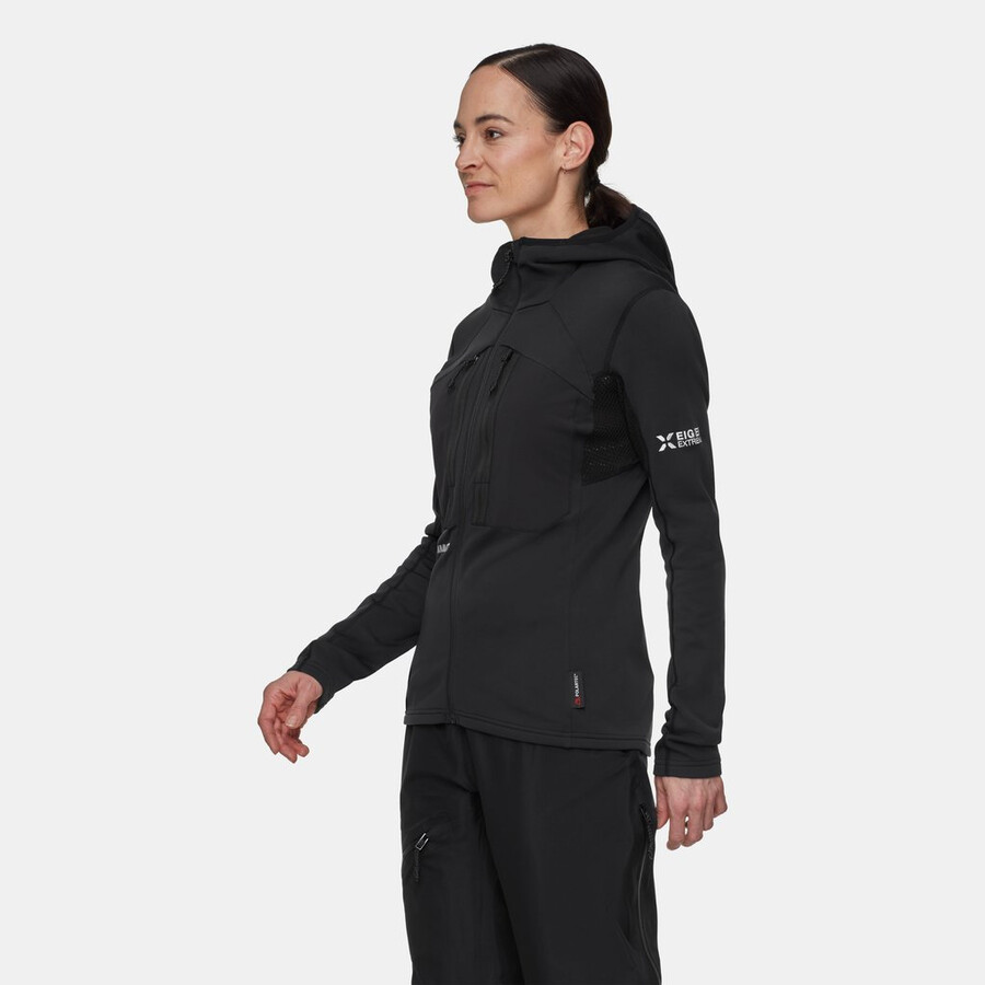 eiger nordwand advanced ml hettejakke dame svart