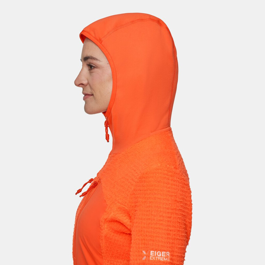 eiger nordwand pro ml air hettejakke dame svart