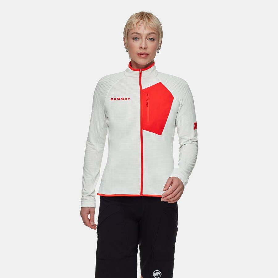 assos x mammut aenergy light ml jakke dame hvit-rød