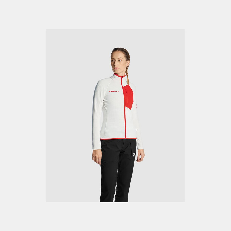 assos x mammut aenergy light ml jakke dame hvit-rød