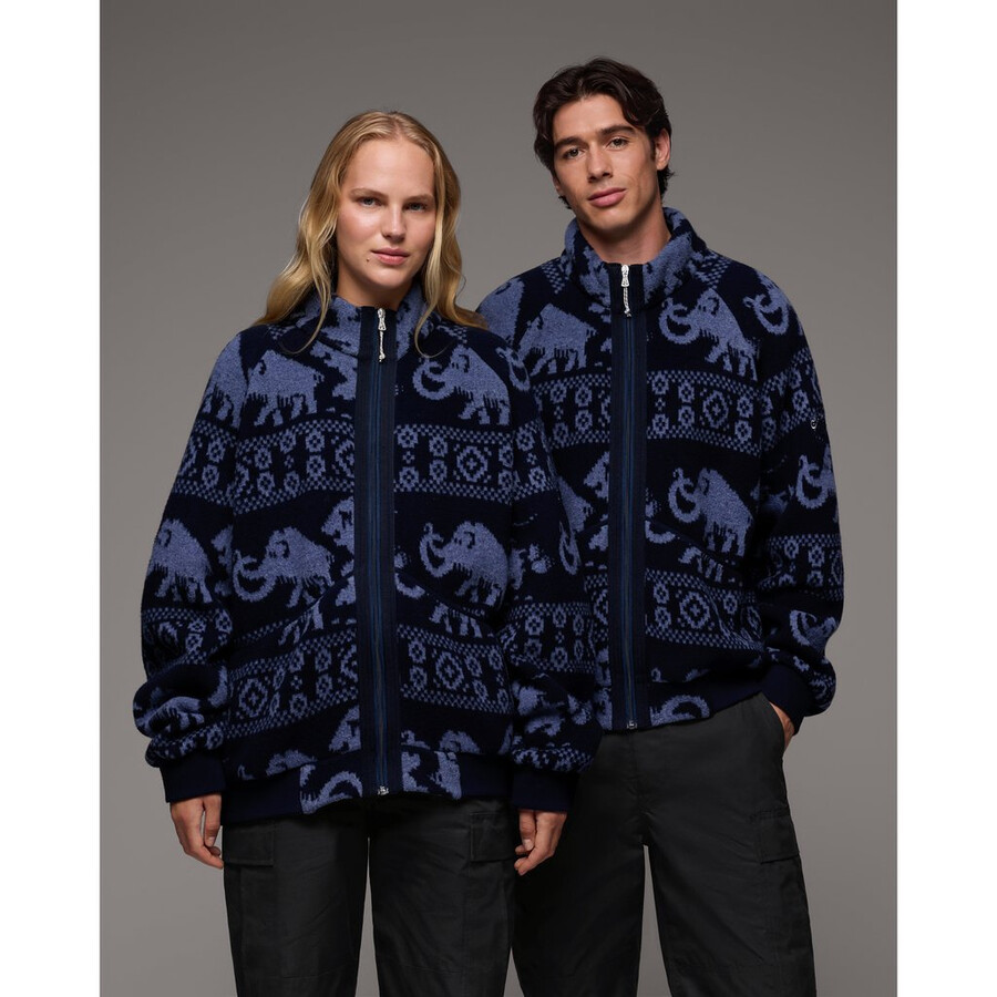 mammut x cabourn direttissima wool ml jacket sort marine-lett marine