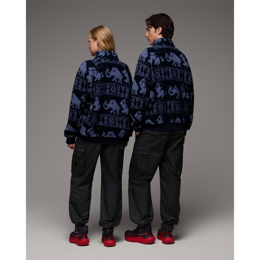 mammut x cabourn direttissima wool ml jacket sort marine-lett marine