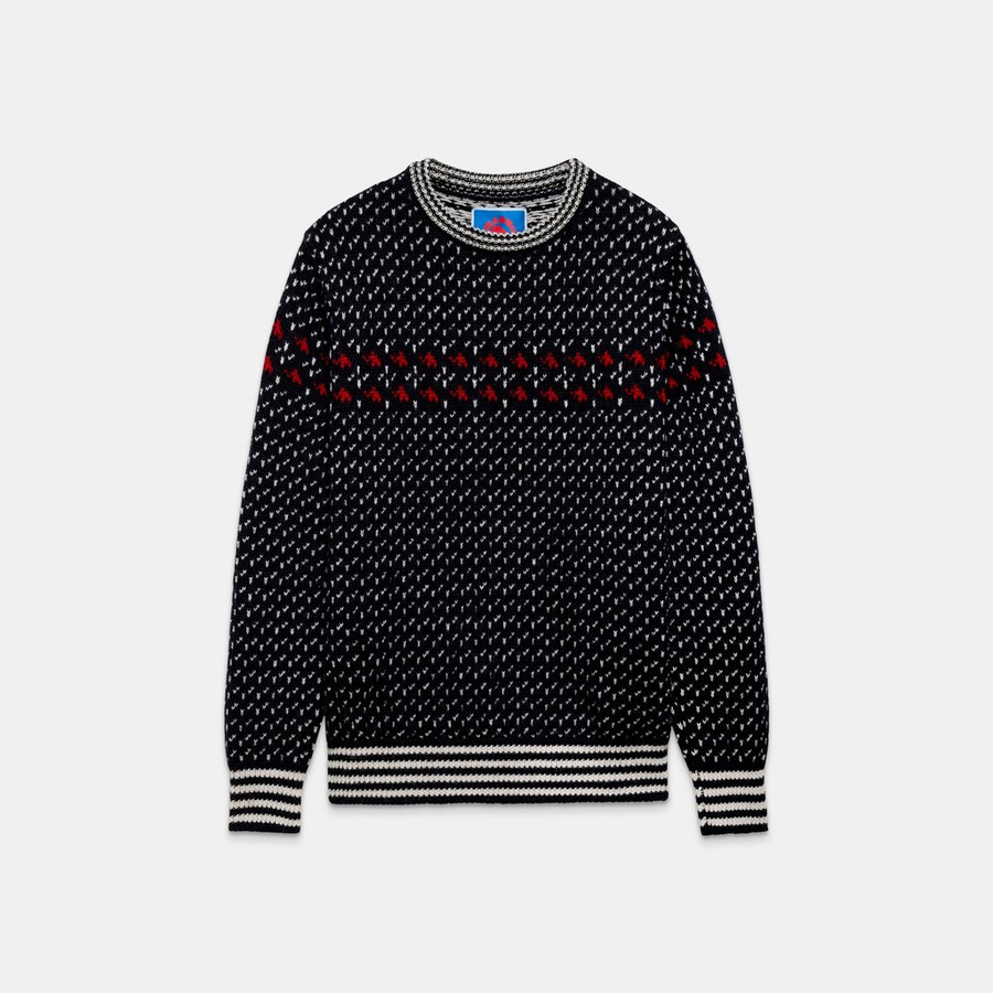 mammut x cabourn direttissima wool ml genser sort marine