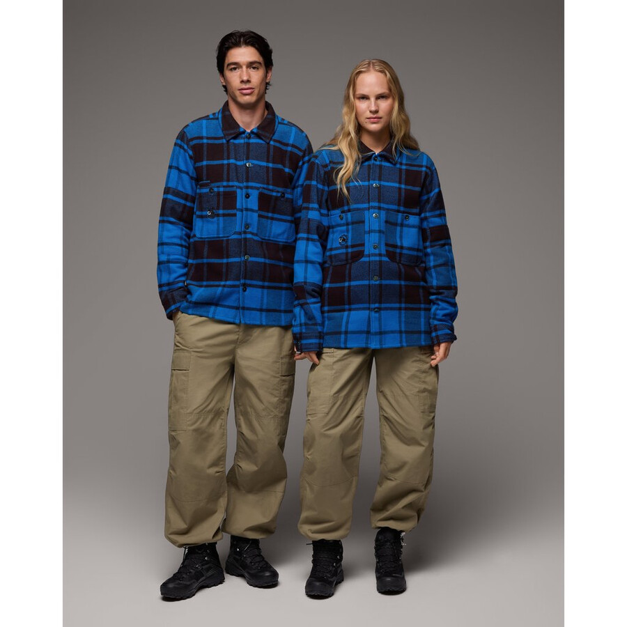 mammut x cabourn direttissima skjorte mørk skyggedalblå