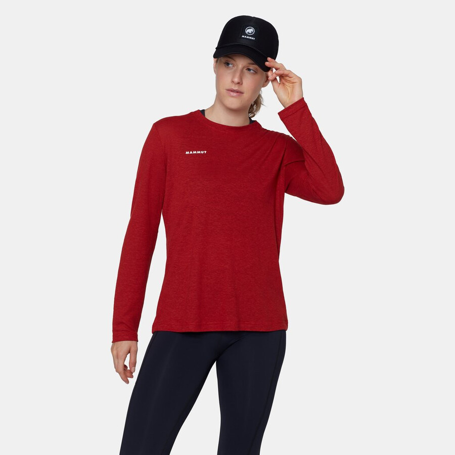 massone light langermet t-skjorte dame vin