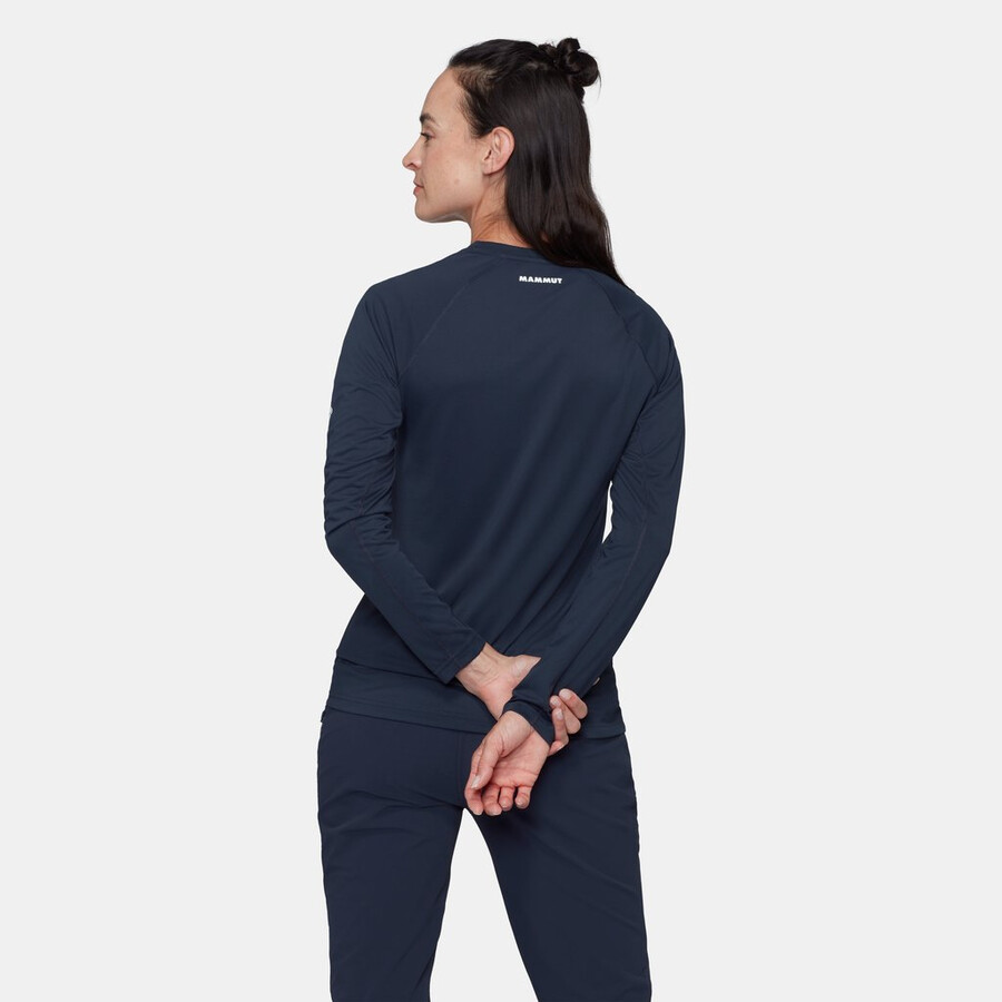 ducan fl longsleeve dame marine