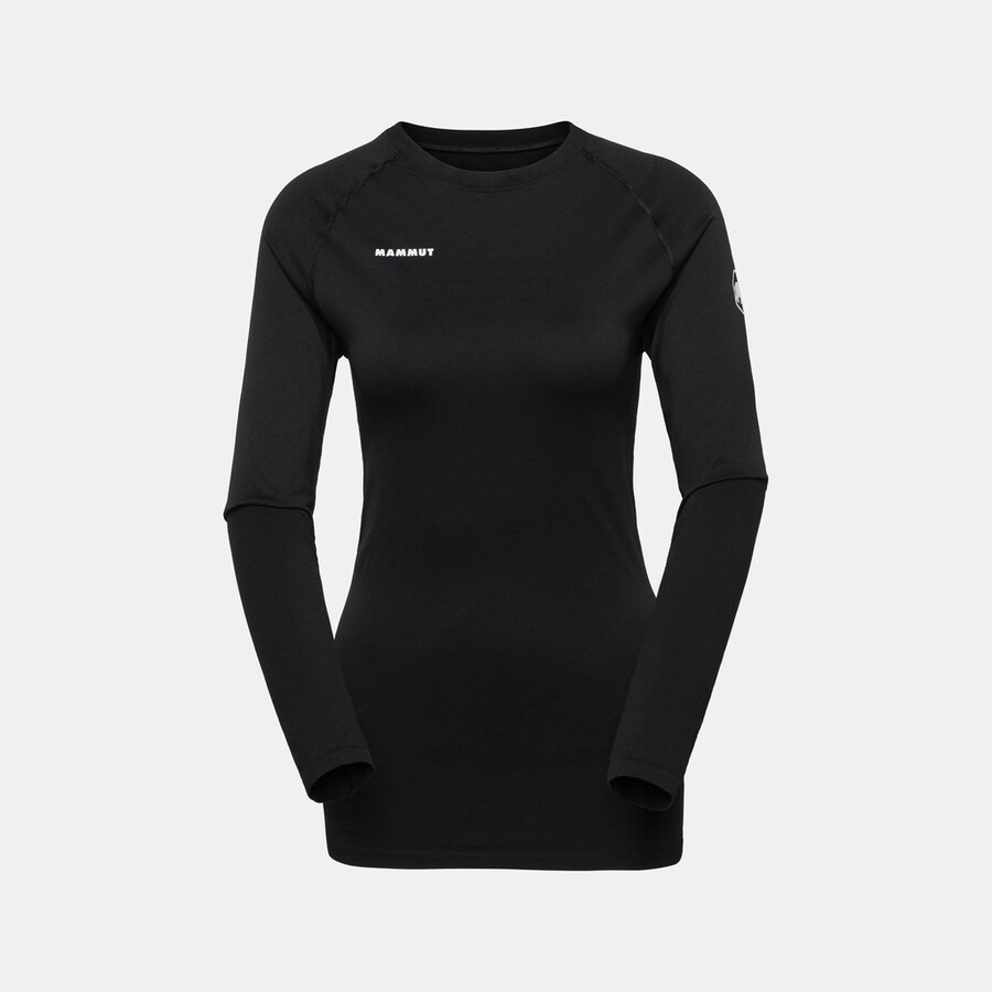 all-mountain seamless bl langermet mid dame svart