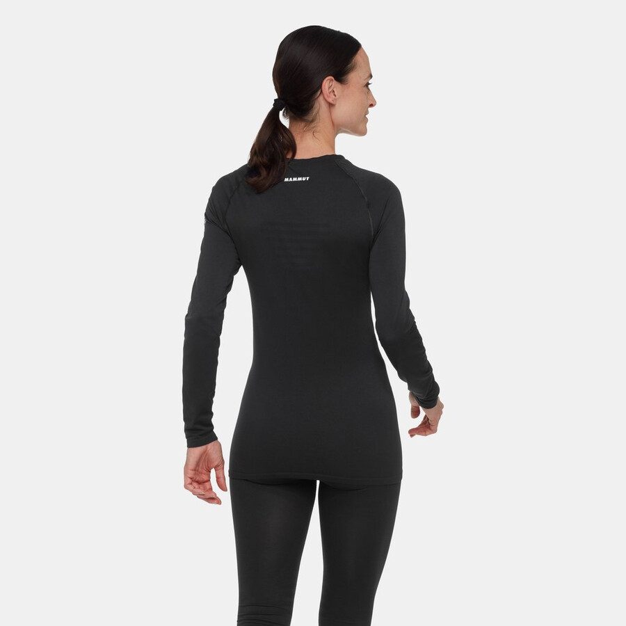 all-mountain seamless bl langermet mid dame svart