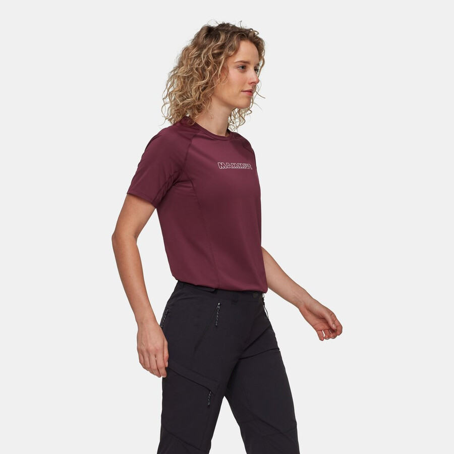 selun fl t-skjorte dame logo sølv salvie