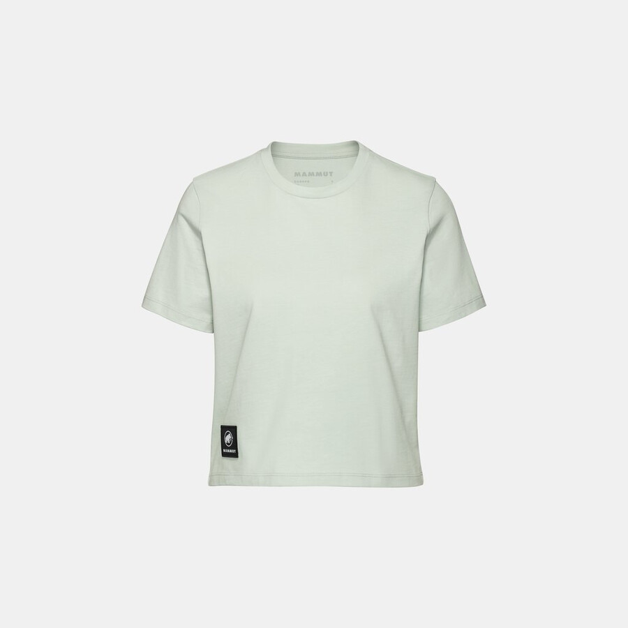 massone t-skjorte cropped dame patch sølvsalvie