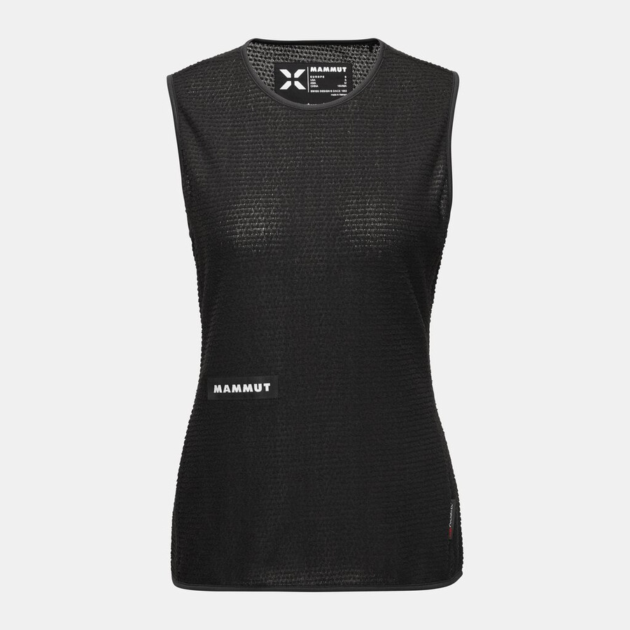 eiger nordwand fl air mesh vest dame svart