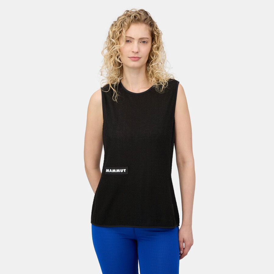 eiger nordwand fl air mesh vest dame svart