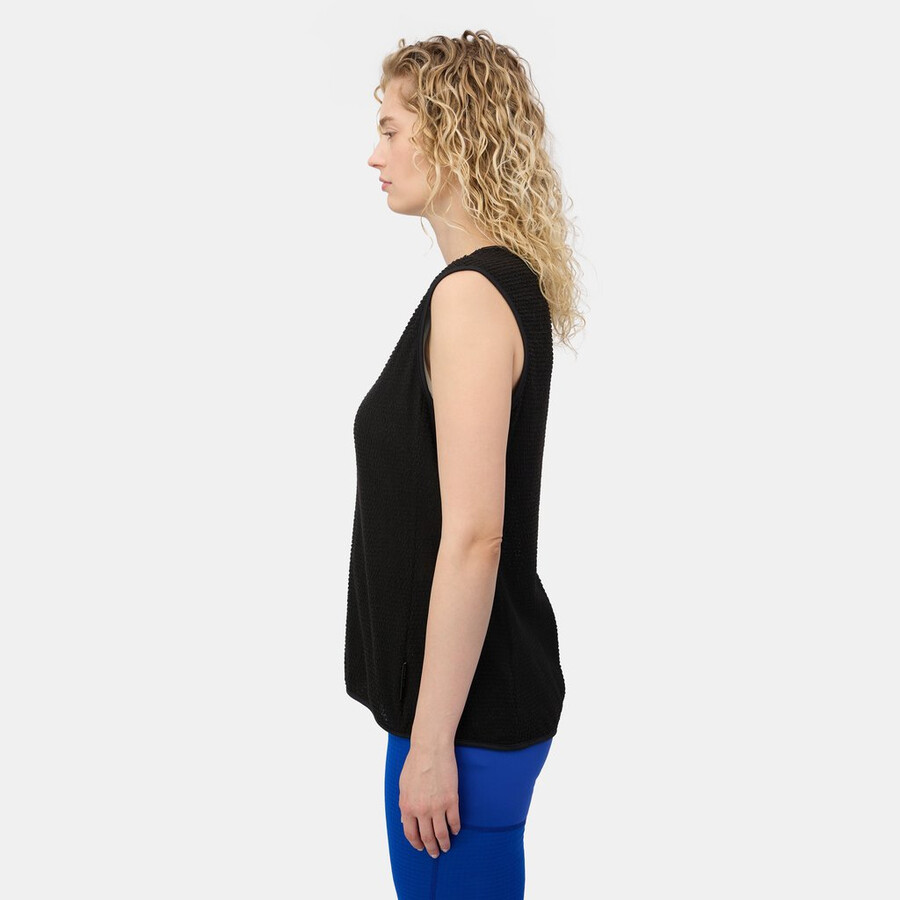 eiger nordwand fl air mesh vest dame svart