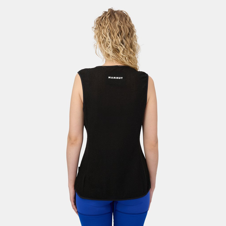 eiger nordwand fl air mesh vest dame svart