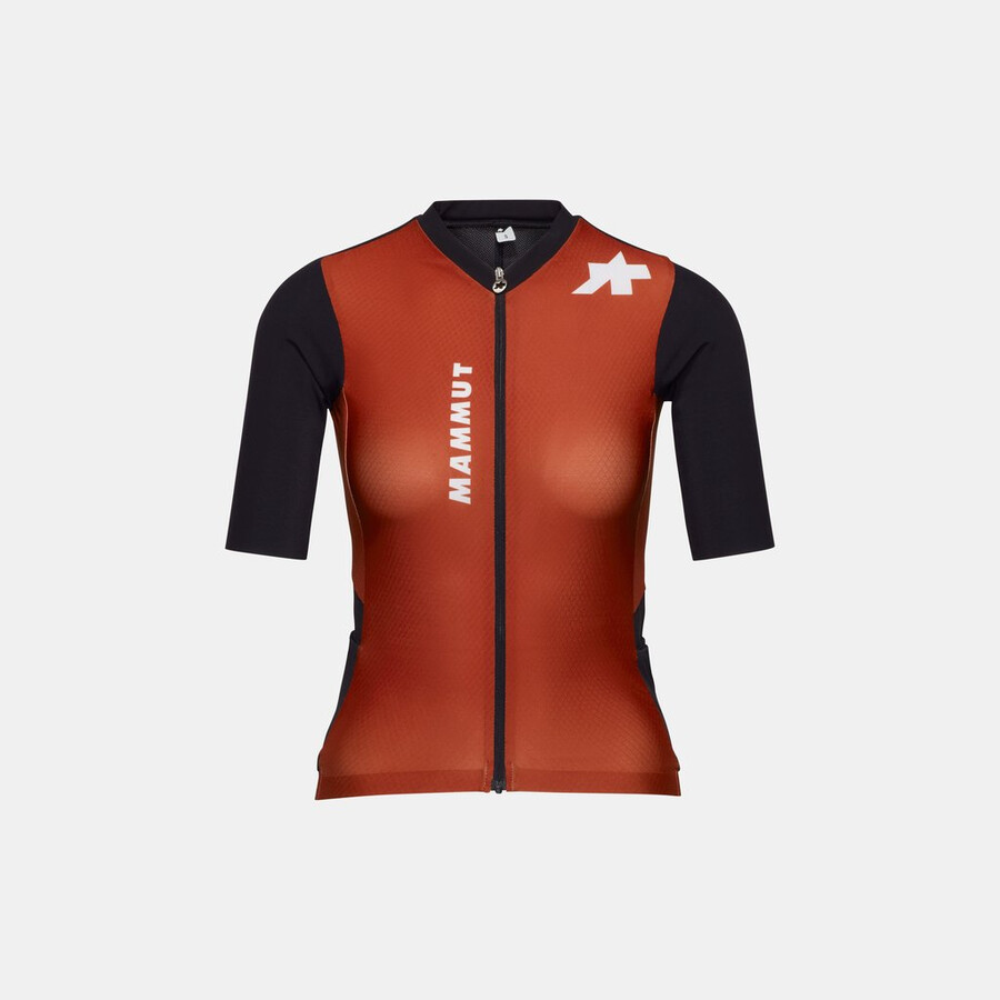 assos x mammut tactica dametrøye t5 rød