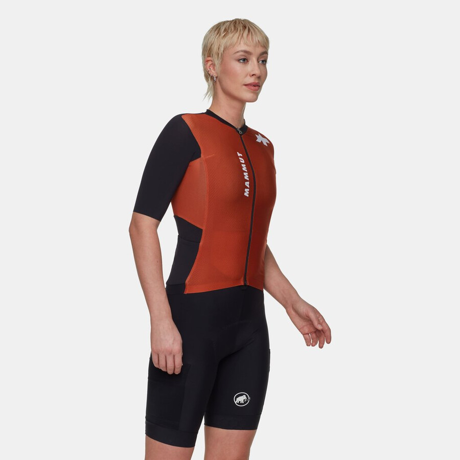 assos x mammut tactica dametrøye t5 rød
