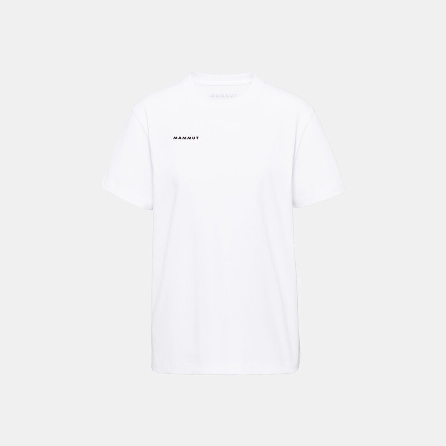 mammut base t-skjorte dame mini logo hvit