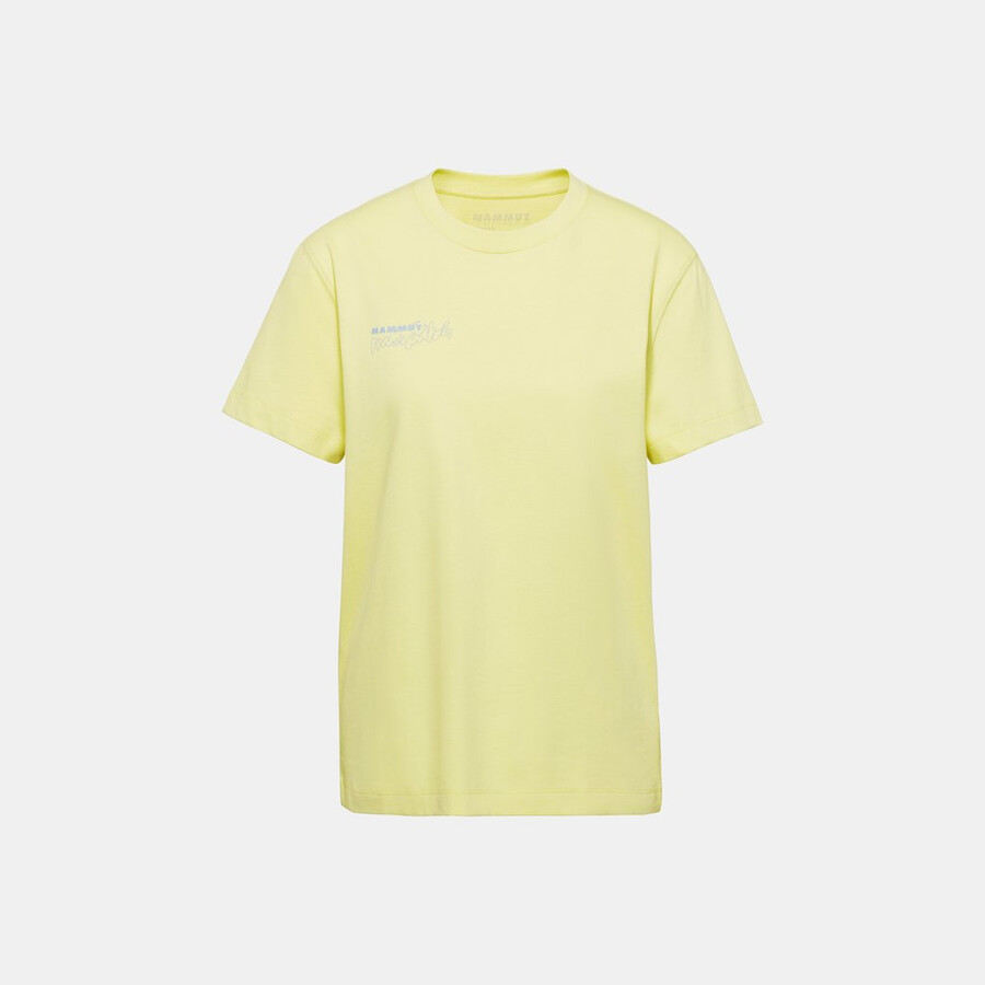 mammut base t-shirt dame multi-pitch holunder