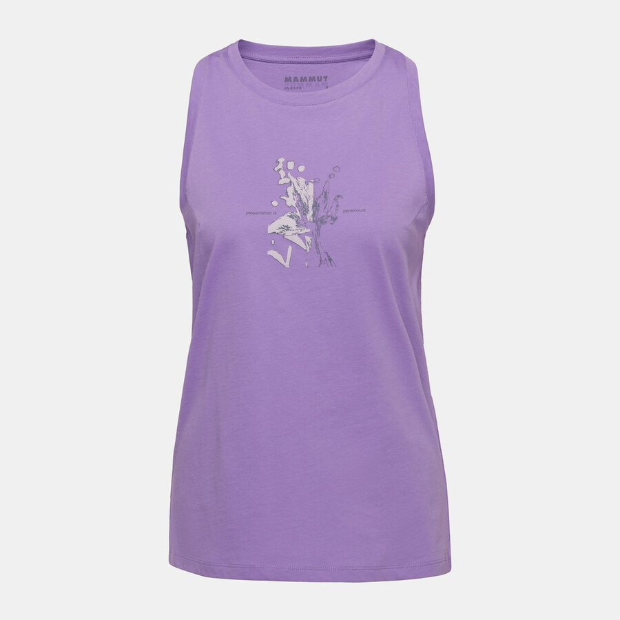 mammut core tank top dame blomsterlavendel