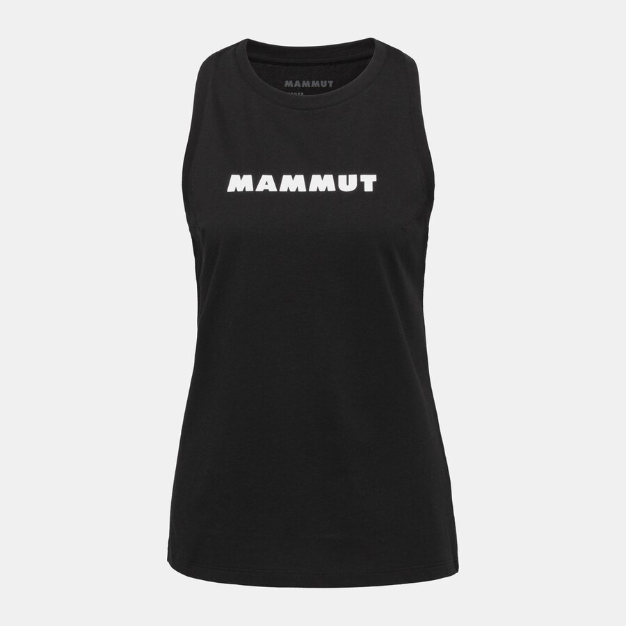 mammut core tank top dame logo svart