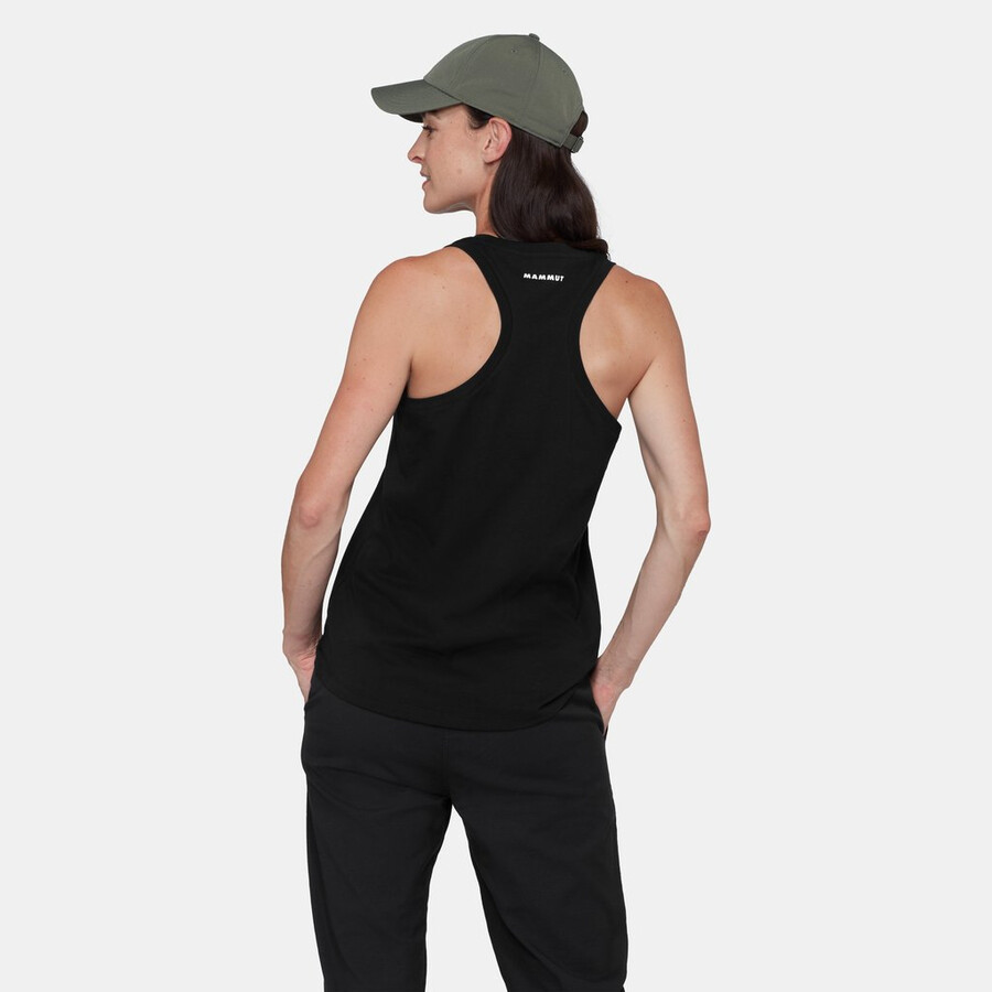mammut core tank top dame logo svart