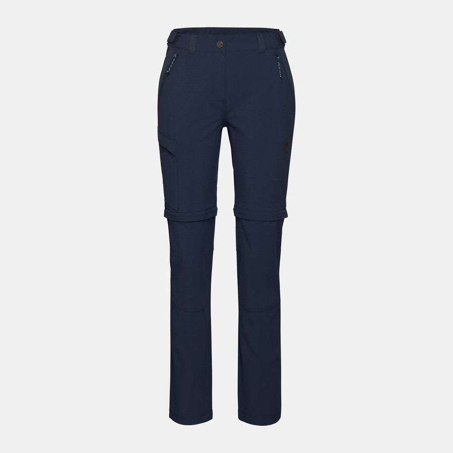 runbold iv zip off-bukser dame marineblå