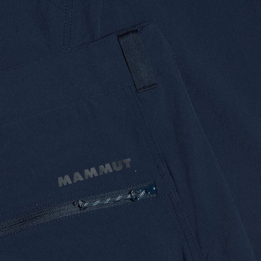 runbold iv zip off-bukser dame marineblå