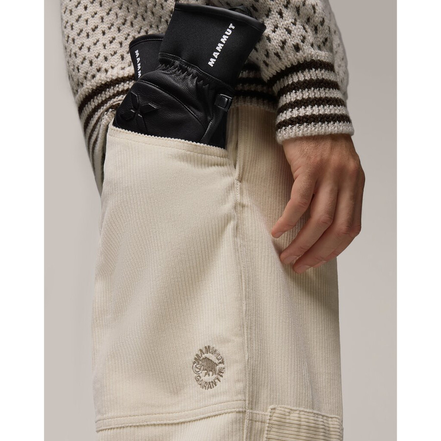 mammut x cabourn direttissima cord pant white stone