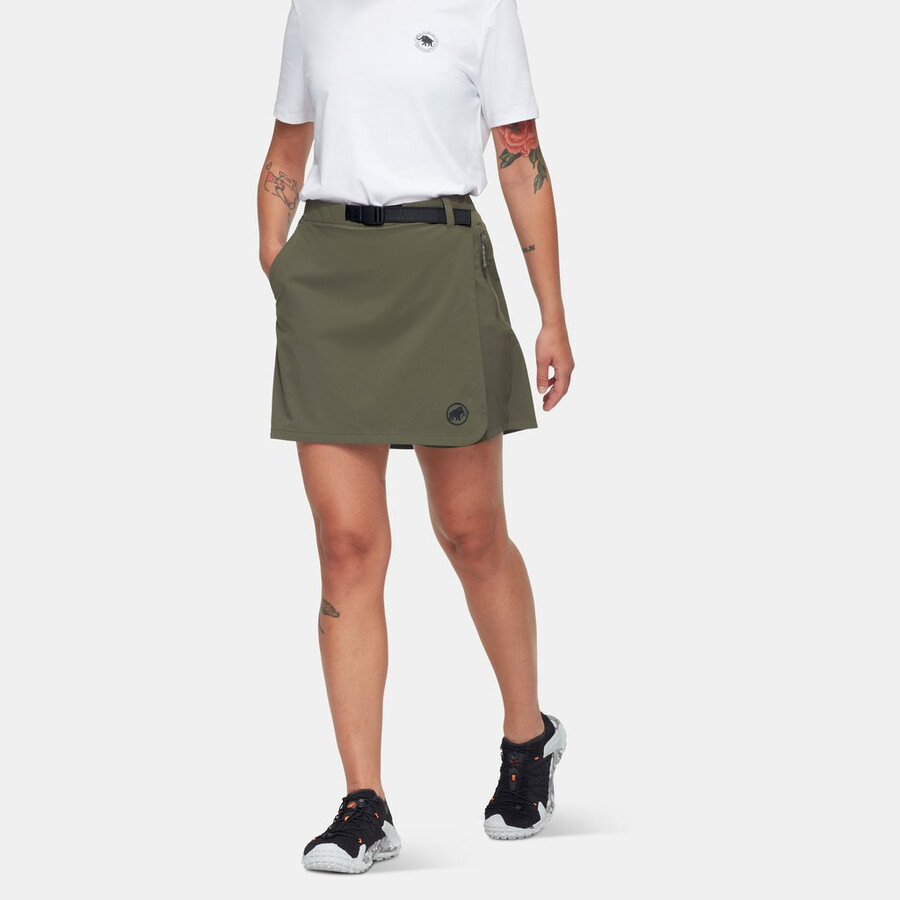 trekkers wrap skort dame dark myr
