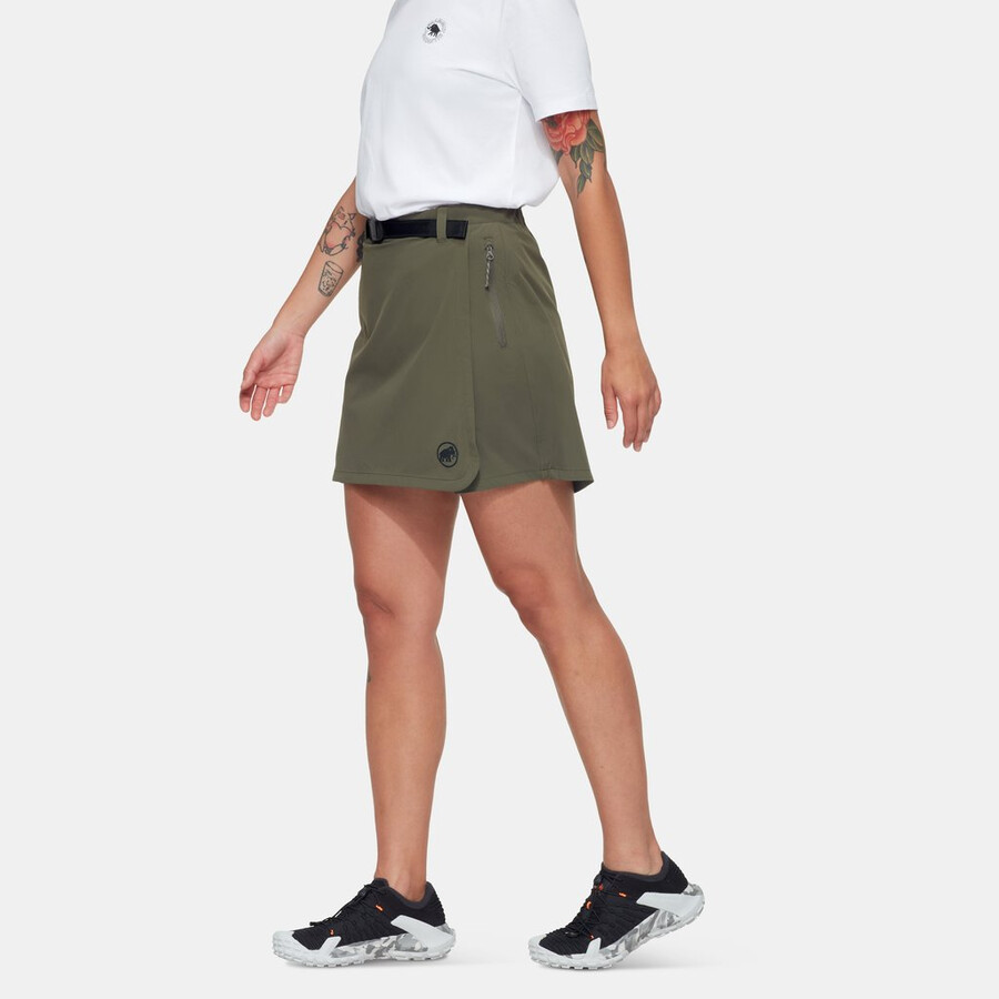 trekkers wrap skort dame dark myr