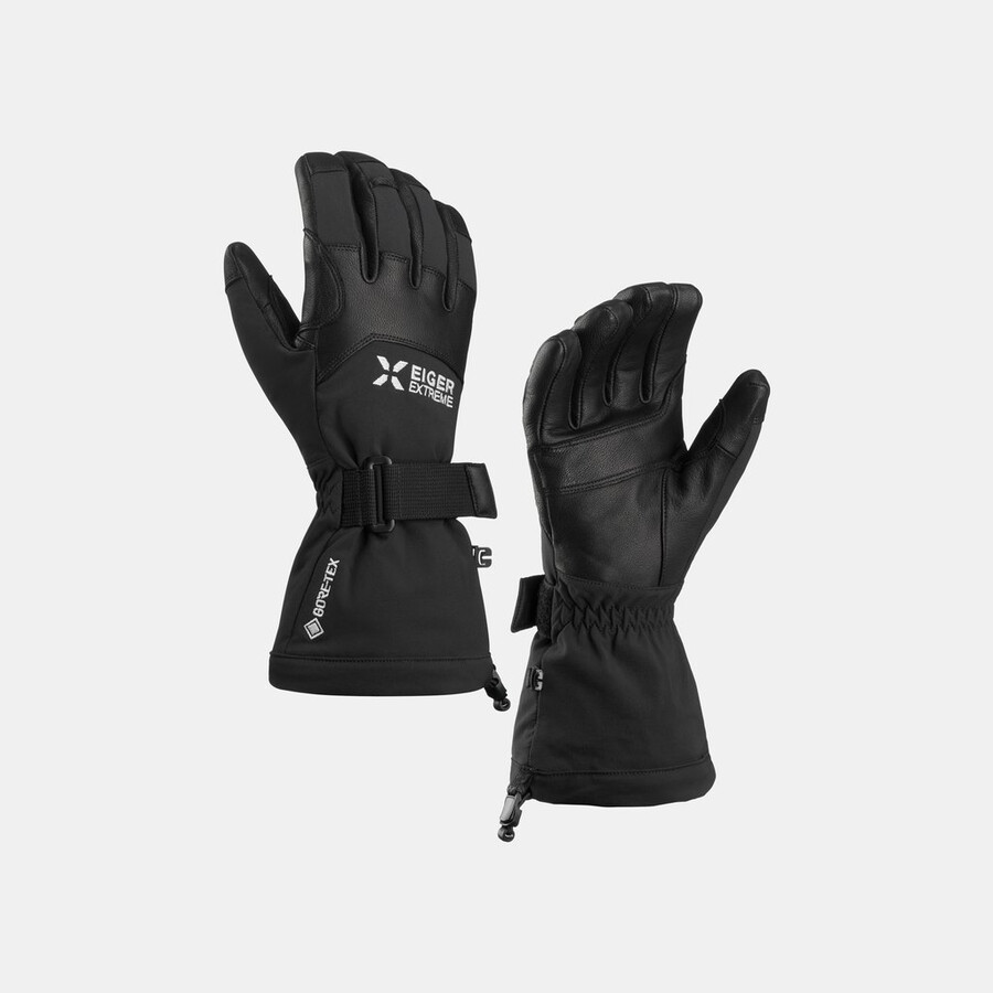 eiger nordwand pro 2-i-1-hanske svart