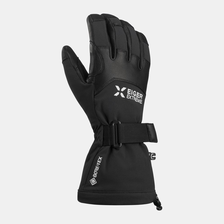 eiger nordwand pro 2-i-1-hanske svart