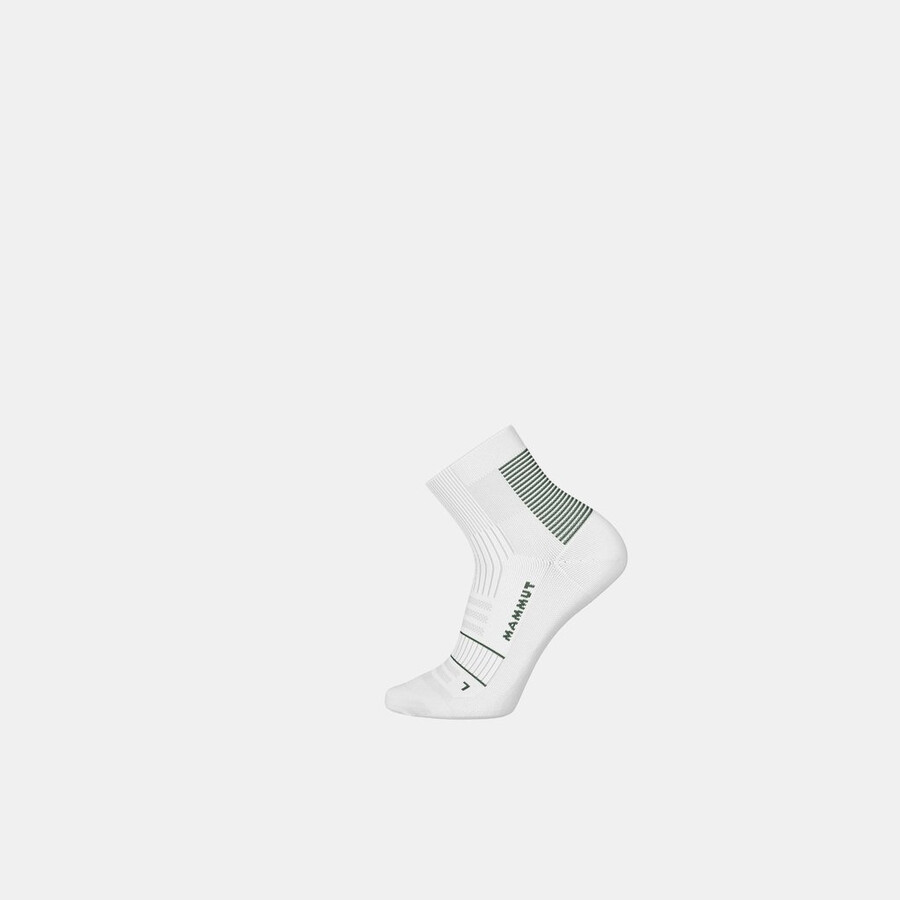 terrengløping targeted cushion quarter socks hvit-jade