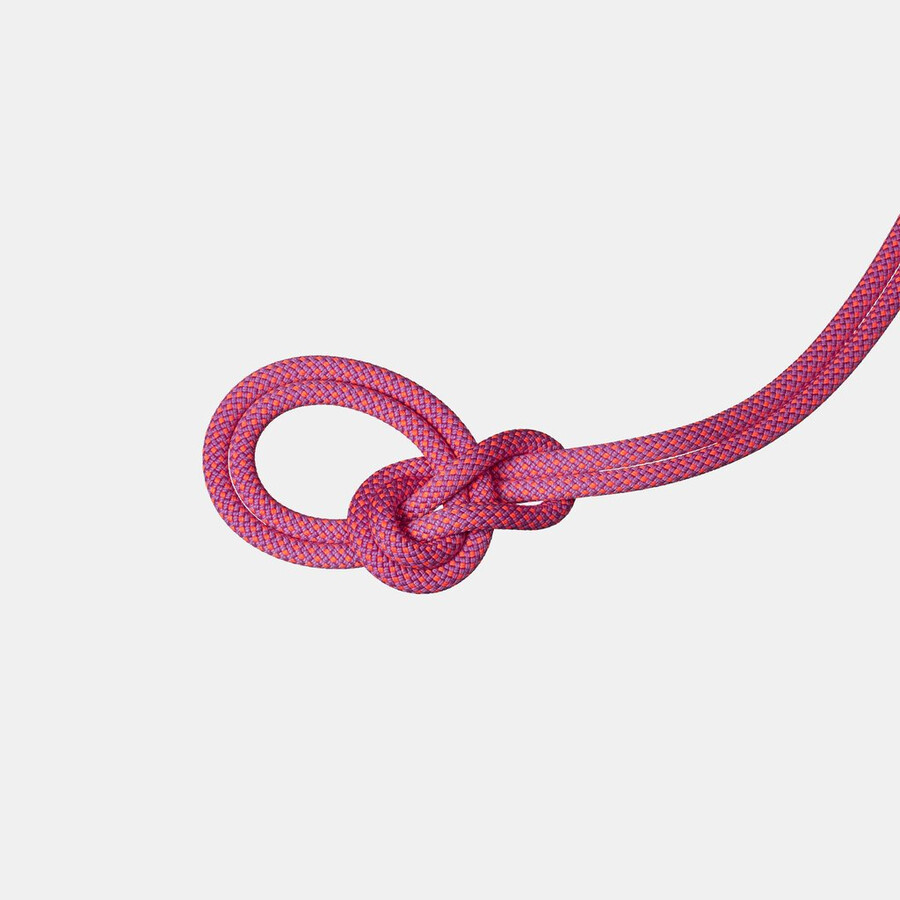 9.5 crag dry rope duodess 80m lavendel-livlig oransje