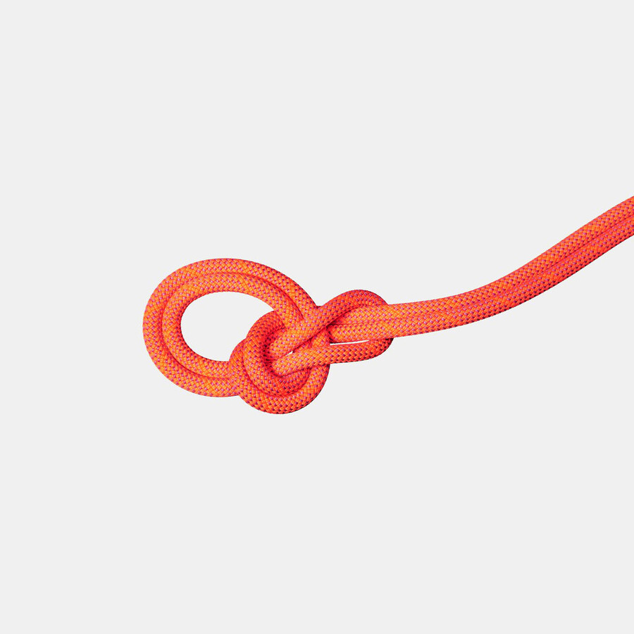 9.8 crag tørrtau 60m livlig oransje-lavendelfarget
