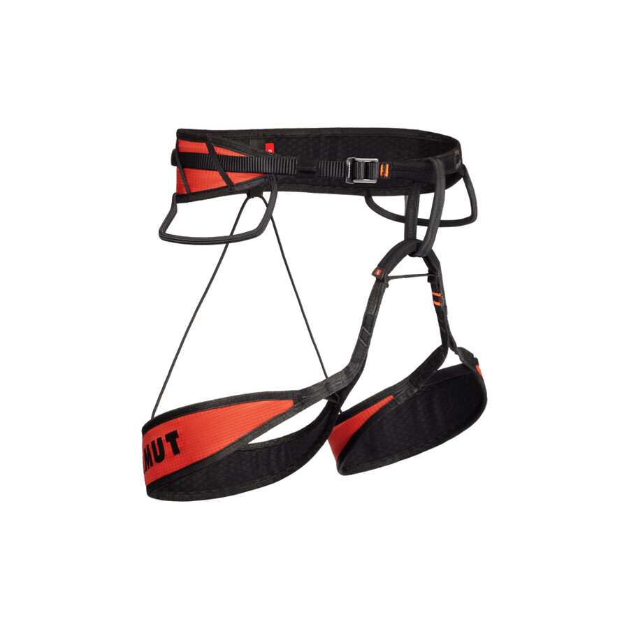 adam ondra sender light harness mammut rød