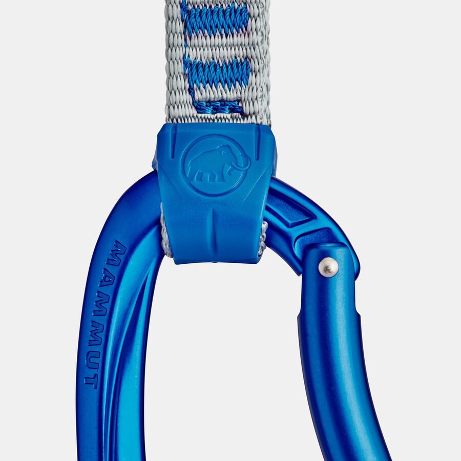 crag keylock 10 cm indikator 6-pakning hurtigtrekk sølv-ultramarin
