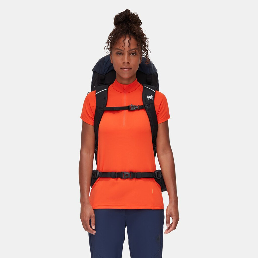 lithium 50 dame marine-svart