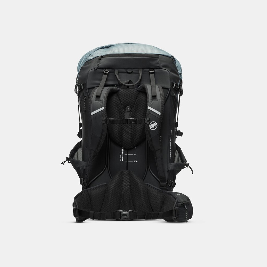 ducan spine 50-60 dame strata-svart
