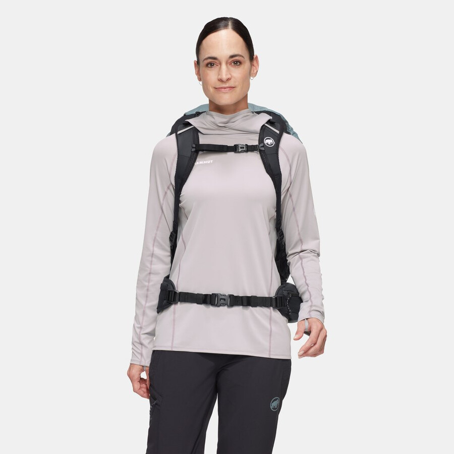 ducan spine 50-60 dame strata-svart