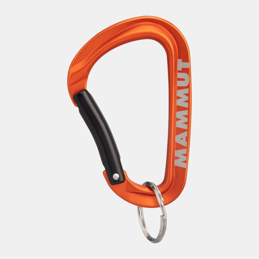 mammut mini carabiner workhorse nøkkellås l oransje