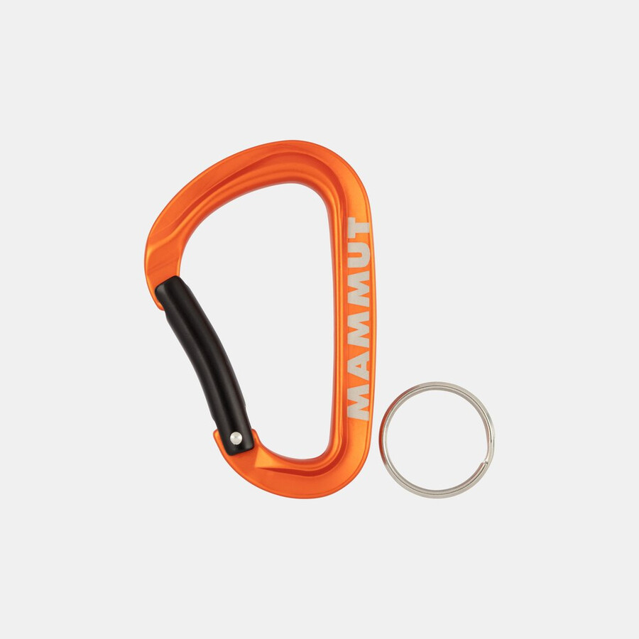 mammut mini carabiner workhorse nøkkellås l oransje