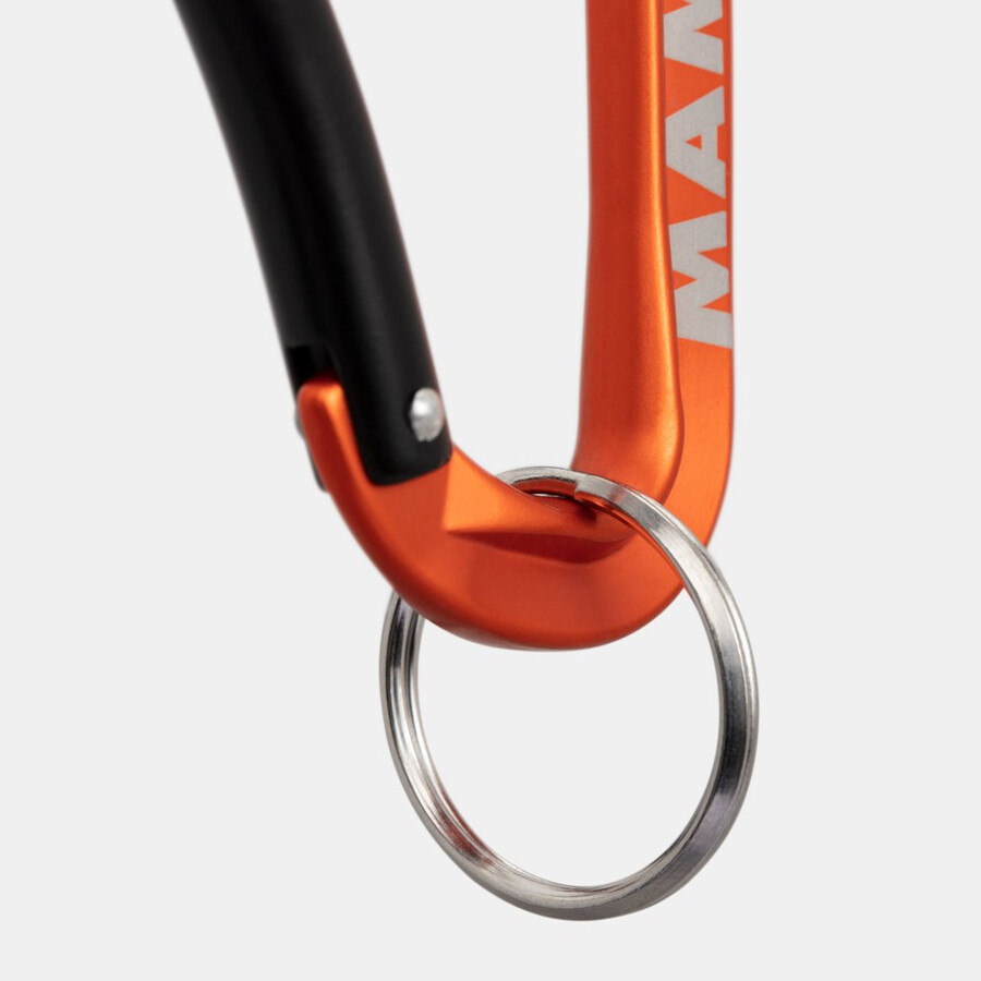 mammut mini carabiner workhorse nøkkellås l oransje