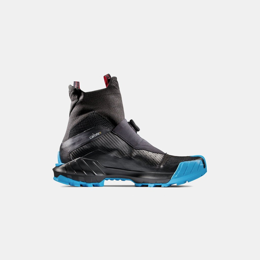 eiger speed boa high gtx dame svart-himmelblå