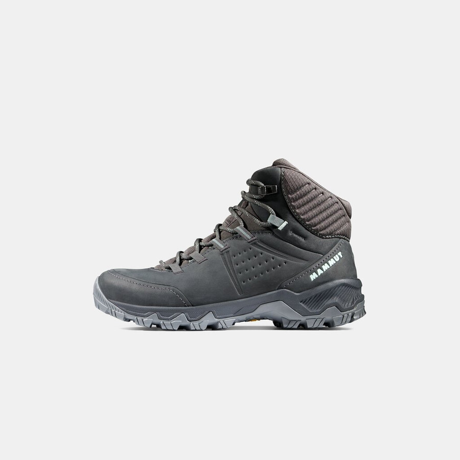 nova iv mid gtx dame svart-blodrød