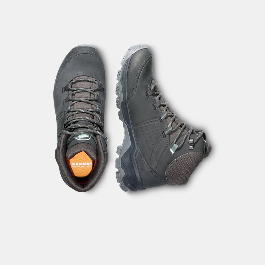 nova iv mid gtx dame svart-blodrød
