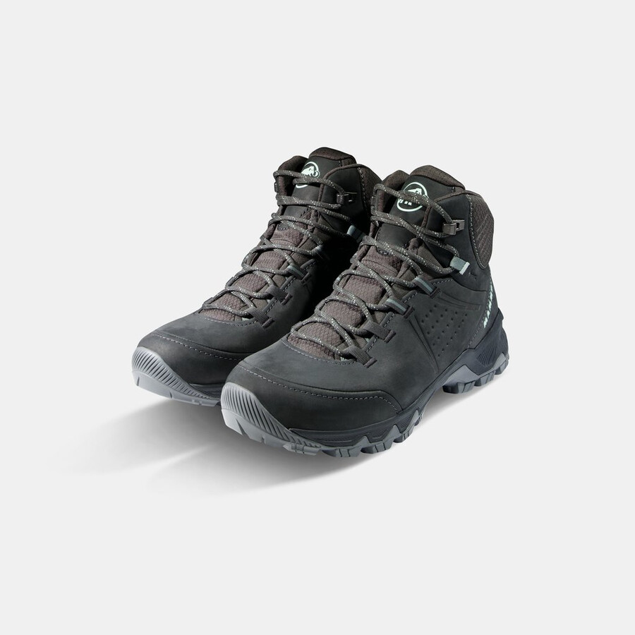 nova iv mid gtx dame svart-blodrød