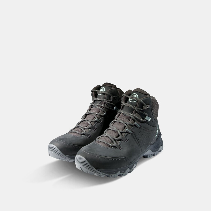 nova iv mid gtx dame mørk stål-mørk jade